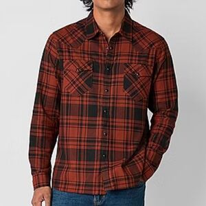 Frye and Co. Western Flannel Shirt, size XL